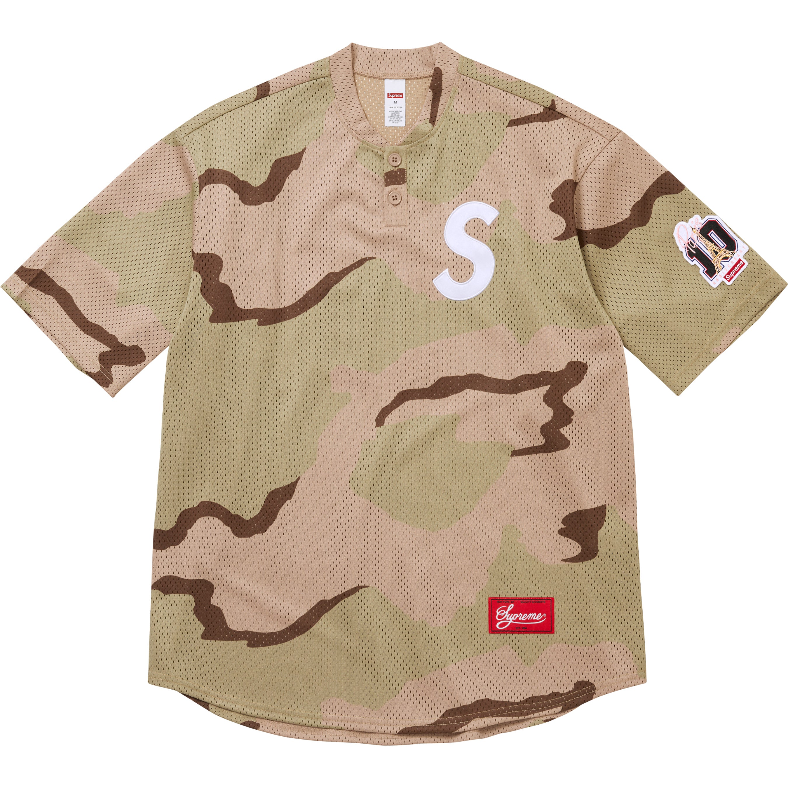 Shop S Logo Baseball Henley view 14